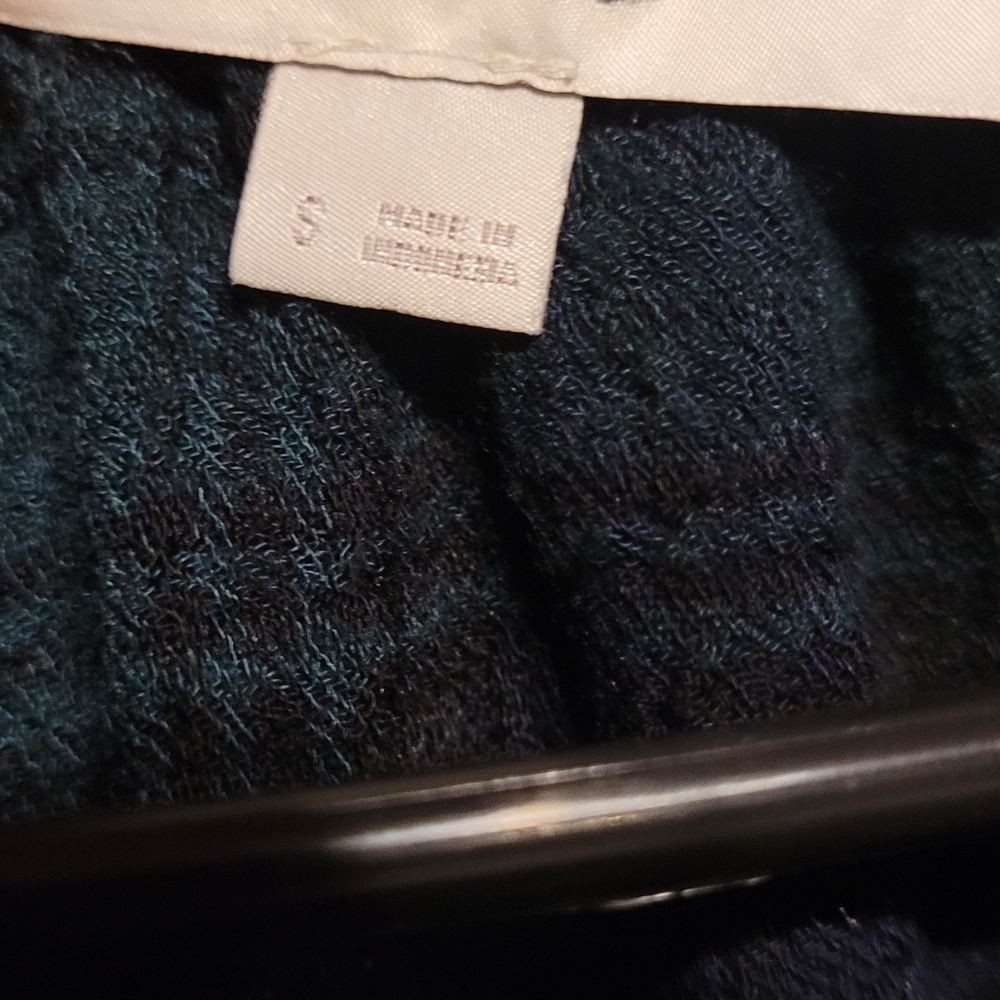 Textured Dark Blue Sweater - Picture 4 of 6